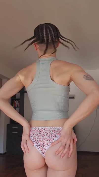 Braids make you look innocent, or so they say. I feel wild.