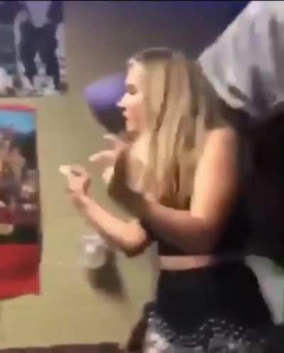 She definitely won this fight