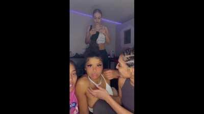 Would it be a Chrisean Live if she didn't pull her titties out? Do we still care at this point?