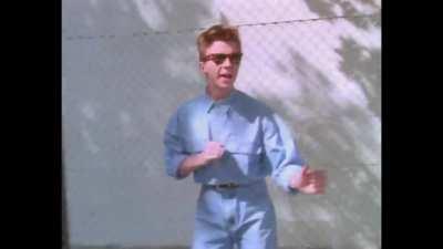 Not a rickroll, But it's Rick astley singing Journey Through The Decade (Very cringe tho)