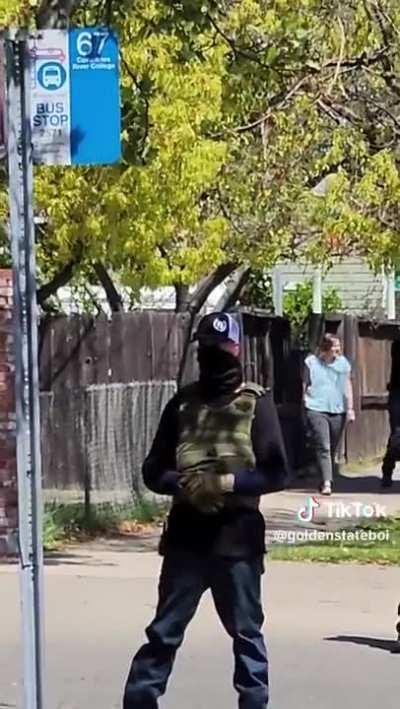 Swastika wearing POS at Drag event in Sacramento over the weekend