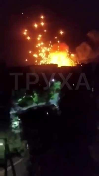 guys, here is another russian ammo depot in occupied Nova Kakhovka&hellip;