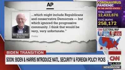 CNN just cut Democratic Representative Jamaal Bowman's feed for criticizing Biden’s corporate, right-wing cabinet picks.