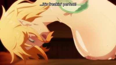 Green Slime (with sound) [Ishuzoku Reviewers]