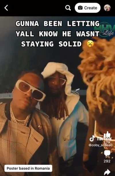 Gunna was letting us know 💀