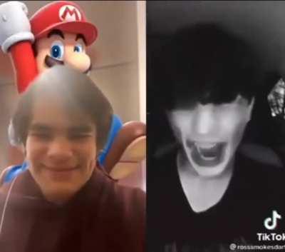 In a universe where Peach left Mario