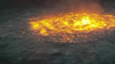 Gulf of Mexico underwater pipeline run by Pemex, a Mexican state-owned petroleum company, ruptured.