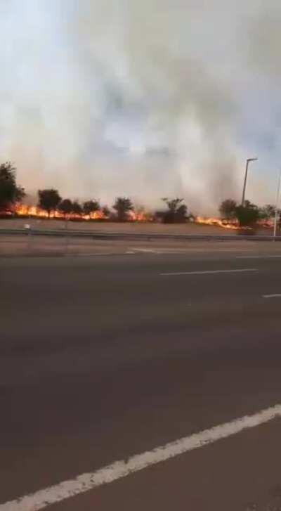 Otra perspectiva de la escena del otro día en los incendios de cordoba, perdón si ya lo postearon.
