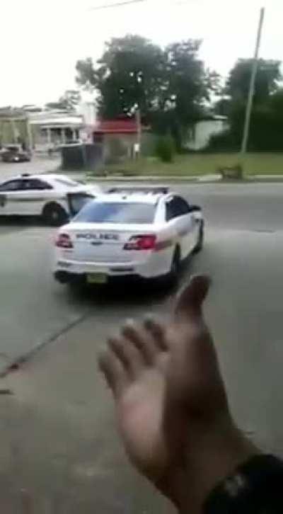 Woman asks cops to move their car after they parked on her property, cops assaulted her