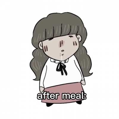 before and after meal: