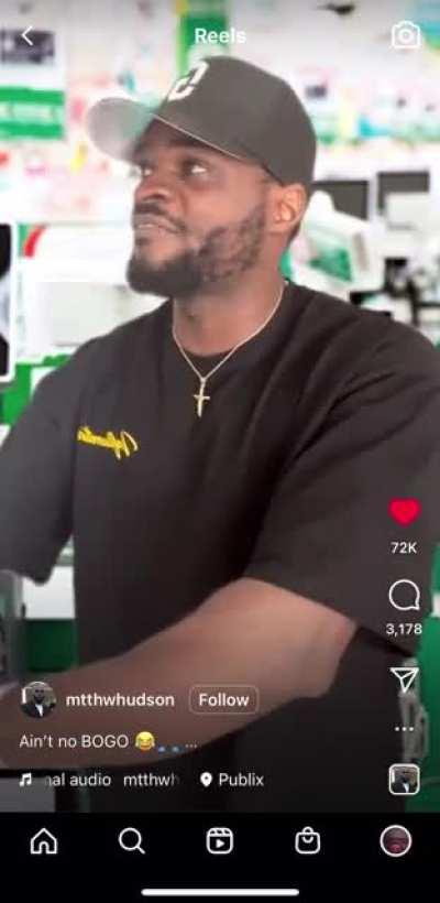 Ain&rsquo;t no mo BOGO&rsquo;s 😂😂