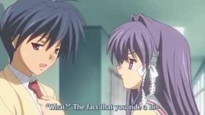 Kyou Fujibayashi is bi! [Clannad]