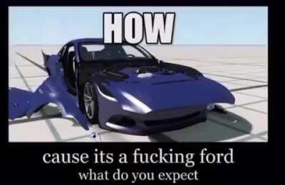 Fords are p**opie🤣😳