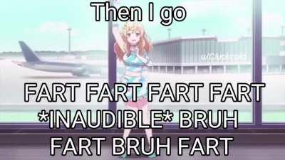 Anime girl fart 😣💨💨