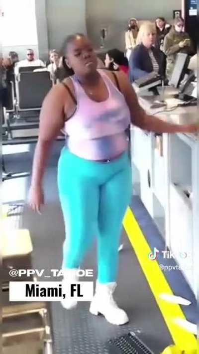 Belligerence at Miami Airport