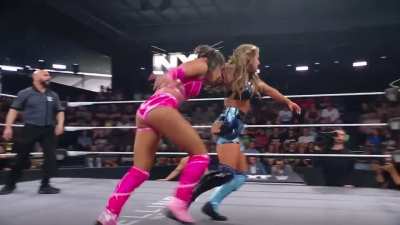 Jacy's in tag team action! (NXT - 8/12/25)