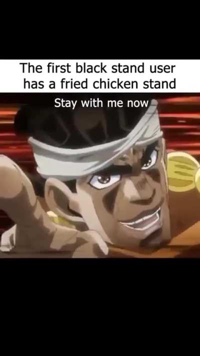 Araki has some personal issues with black peoples