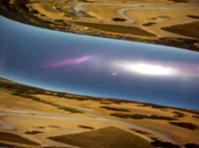 Have a buttery hands while recording from a plane