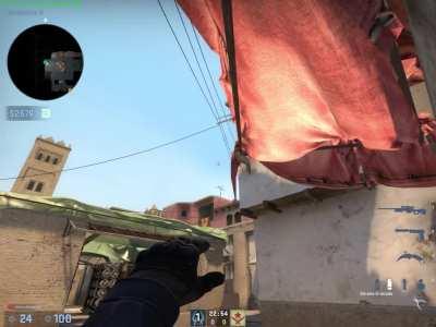 Mirage smoke from B to palace