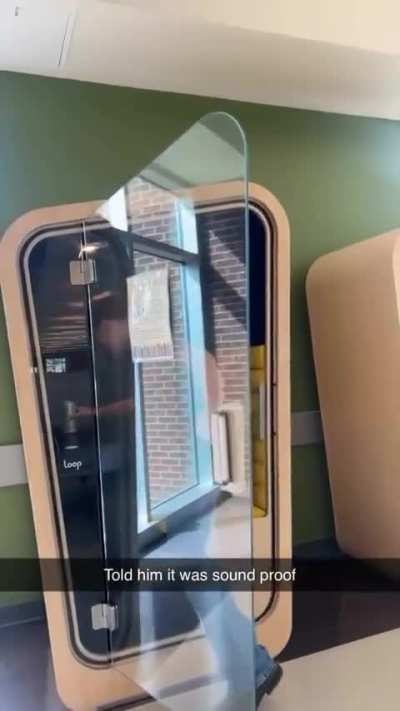 A meeting area turned into a room of pain