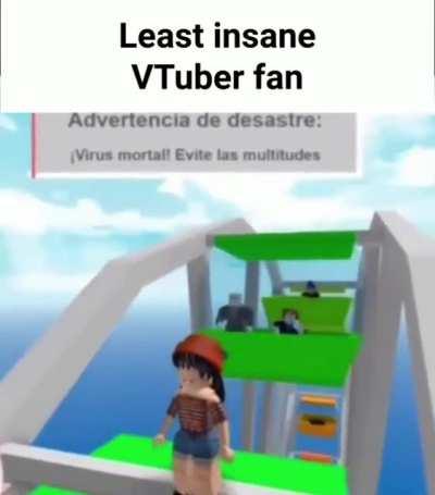 Least insane Vtuber fan