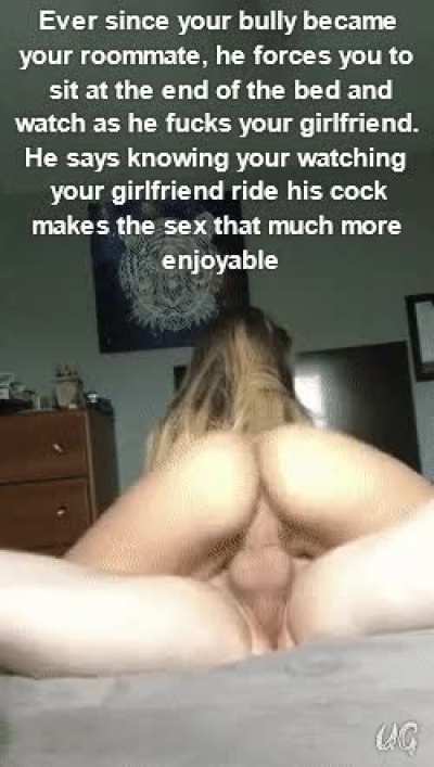 You shouldn't have agreed when your bully offered to become your roommate to help with the rent.