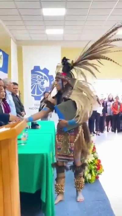 Tribal engineering student