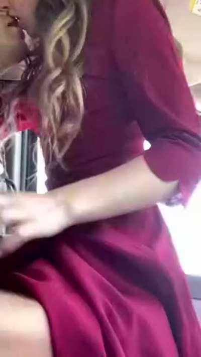 The way her body moves under her bridesmaid dress