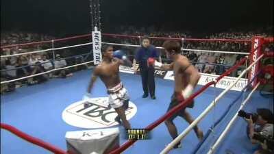 When you realize you just pissed off one of the scariest men in the sport.