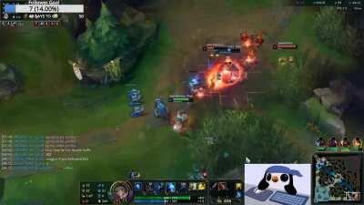 Ashe flashes to save Leona (Reupload because of vague title)