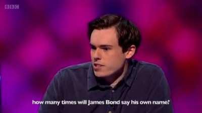 Impressive sense of humour.