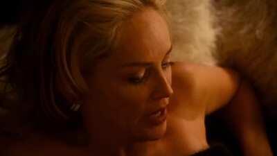 Sharon Stone (55, nude) and Sofía Vergara (41, non-nude) - Fading Gigolo (2013)