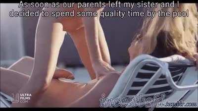 We couldn't wait for our parent's to leave