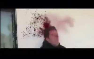 Ronald McDonald beating the shit out of people with Liquid by Mnemic over it