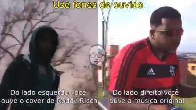 acho que isso é um meme.. de qualquer forma, esse cover com beat ta muito foda