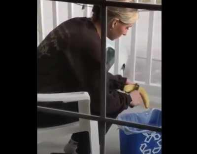 HMC while I peel this banana.