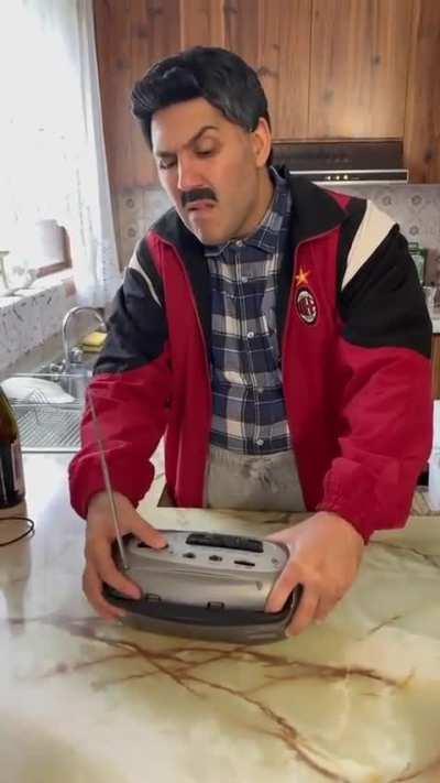 A relaxing weekend in the family 