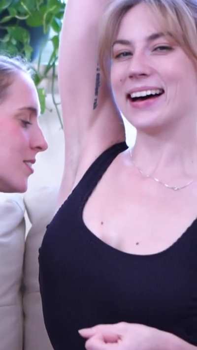 Stella Elle And Cadence Lux Lick Each Other Armpits (REEL RATIO) (EPIC VIDEO) 👅​💦