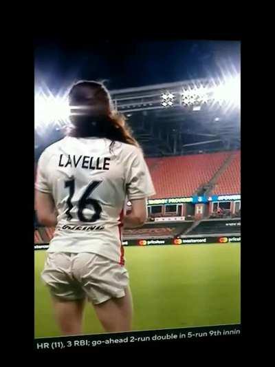 Rose Lavelle see through tight firm ass playing soccer.