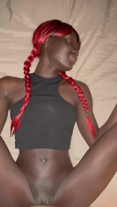 Amateur Ebony Deep Penetration