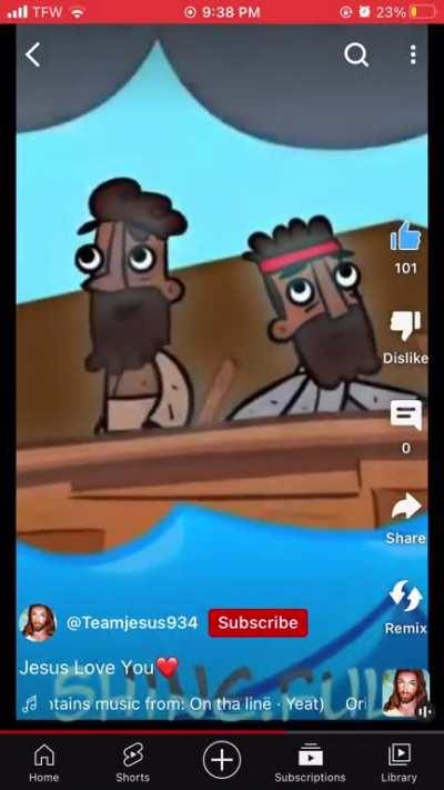 someone rlly made a jesus yeat edit wtf bro 💀