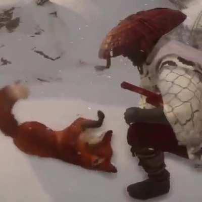 Ghost of Tsushima update adds unique fox animation while petting