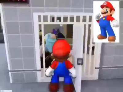 Mario goes to prison