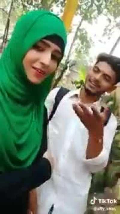 Chad Hindu guy making reels with them.