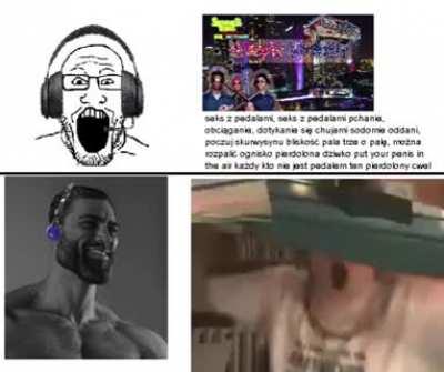 Virgin seks z pedałami 🤮🤮🤮 vs chad multi😎😎😎