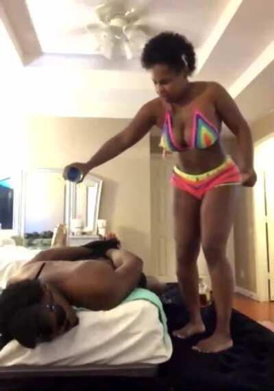 « Bitch, I said the safe word! »