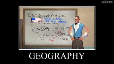 Scout teaches Geography