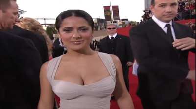 Salma at the 2009 Golden Globes