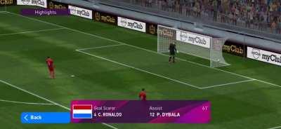 Just the satisfaction of a perfect goal