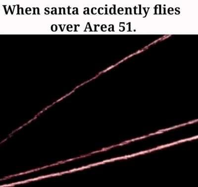 No trespassing Santa.